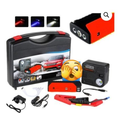 ARRANCADOR DE AUTO + INFLADOR -17